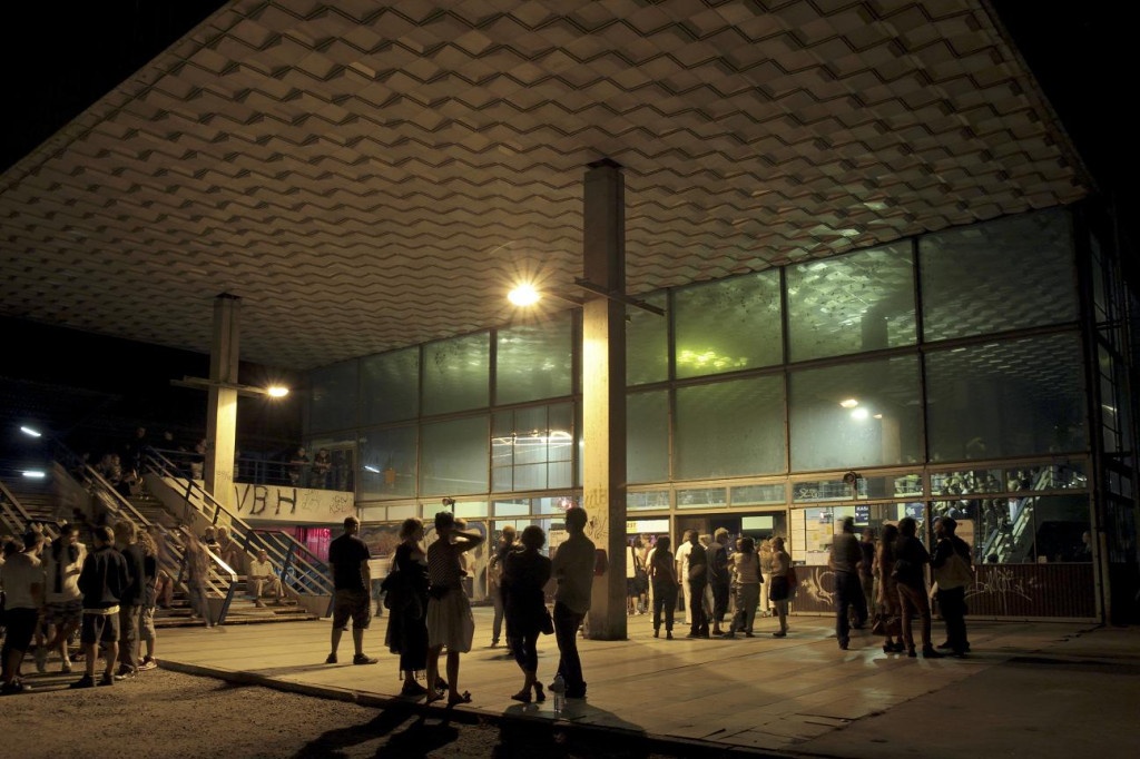 The train station in Mościce, private view, Tarnów 1000 Years of Modernity, 2011, photo Mateusz Sadowski, from the archive of BWA Tarnów 