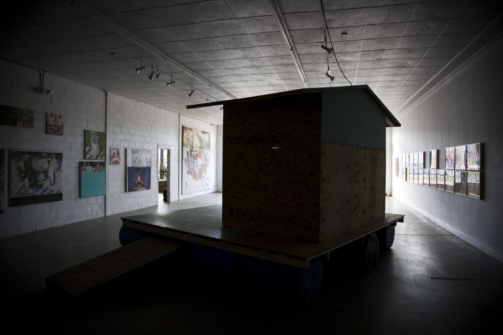 Radek Szlaga, Limited Dictionary exhibition view, Detroit 2013