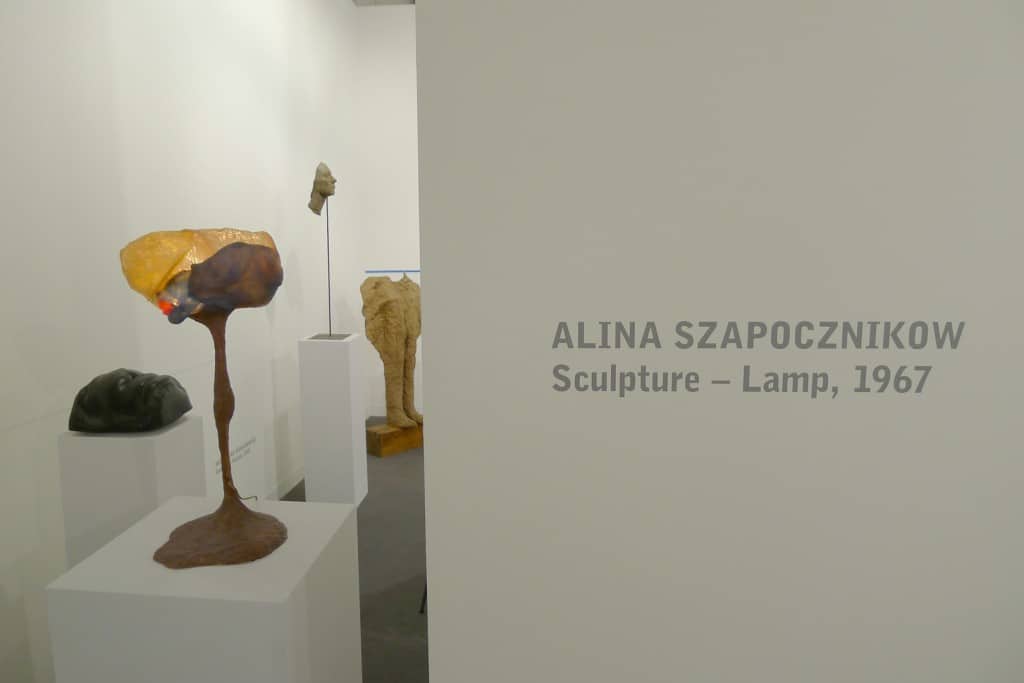 Alina Szapocznikow, Lamp - Sculpture, 1967, Starmach Gallery, Hall 2.0 / C1, photo Andrzej Szczepaniak for Contemporary Lynx