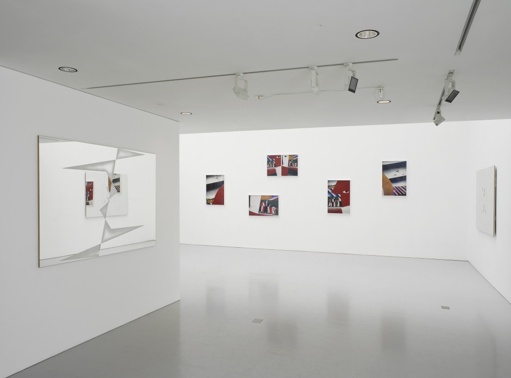 Installation views, EUSTACHY KOSSAKOWSKI & GOSHKA MACUGA, Report from the Exhibition, Kate MacGarry, 2014