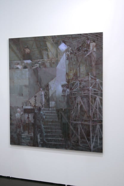 Paweł Książek, Zak Branicka Gallery, Viennafair, 2014, photo Contemporary Lynx