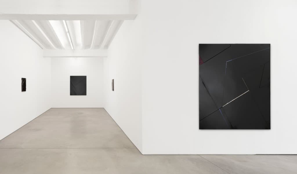 Jochen Hempel Gallery, works of Natalia Załuska, exhibition view, courtesy of the gallery