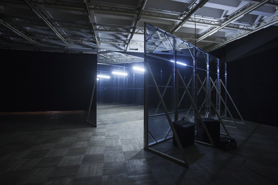 "Not a Movie At All" the exhibition view, Bunkier Sztuki Cracow, photos: StudioFILMLOVE