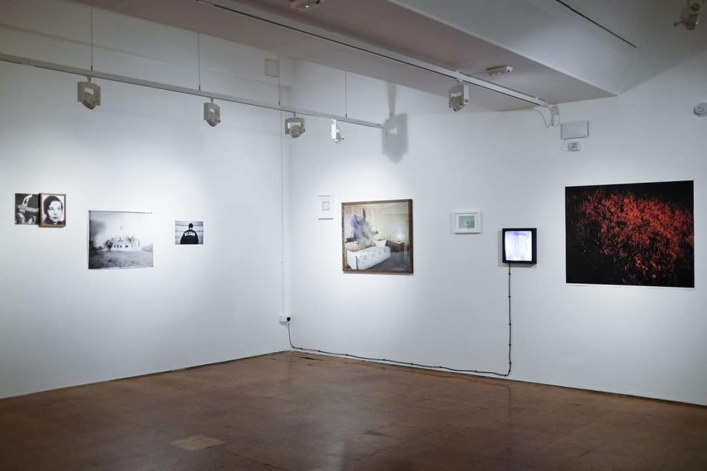 Sputnik Photos, exhibition view: ‘Hunter’ at the Derby Museum and Art Gallery, FORMAT International Photography Festival 2015, photo Michał Łuczak