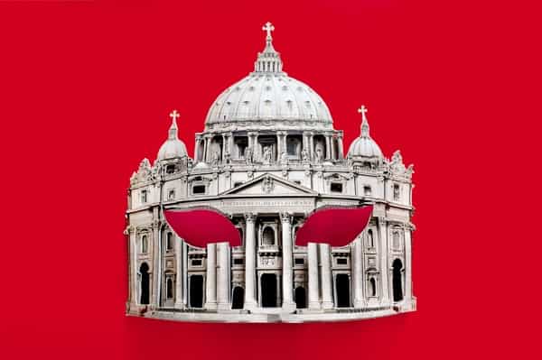 Ada Karczmarczyk Mask (St. Peter's Basilica ) from The Brides project, 2015 courtesy of the artist 