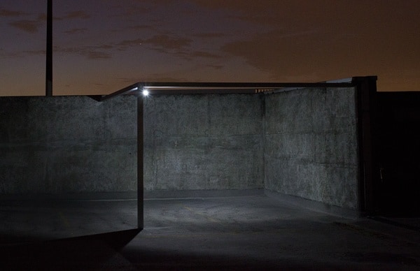 Piotr Łakomy Room with a View, Pecham Car Park, London, 2013 courtesy of the artist and The Sunday Painter, London photo by Piotr Łakomy 