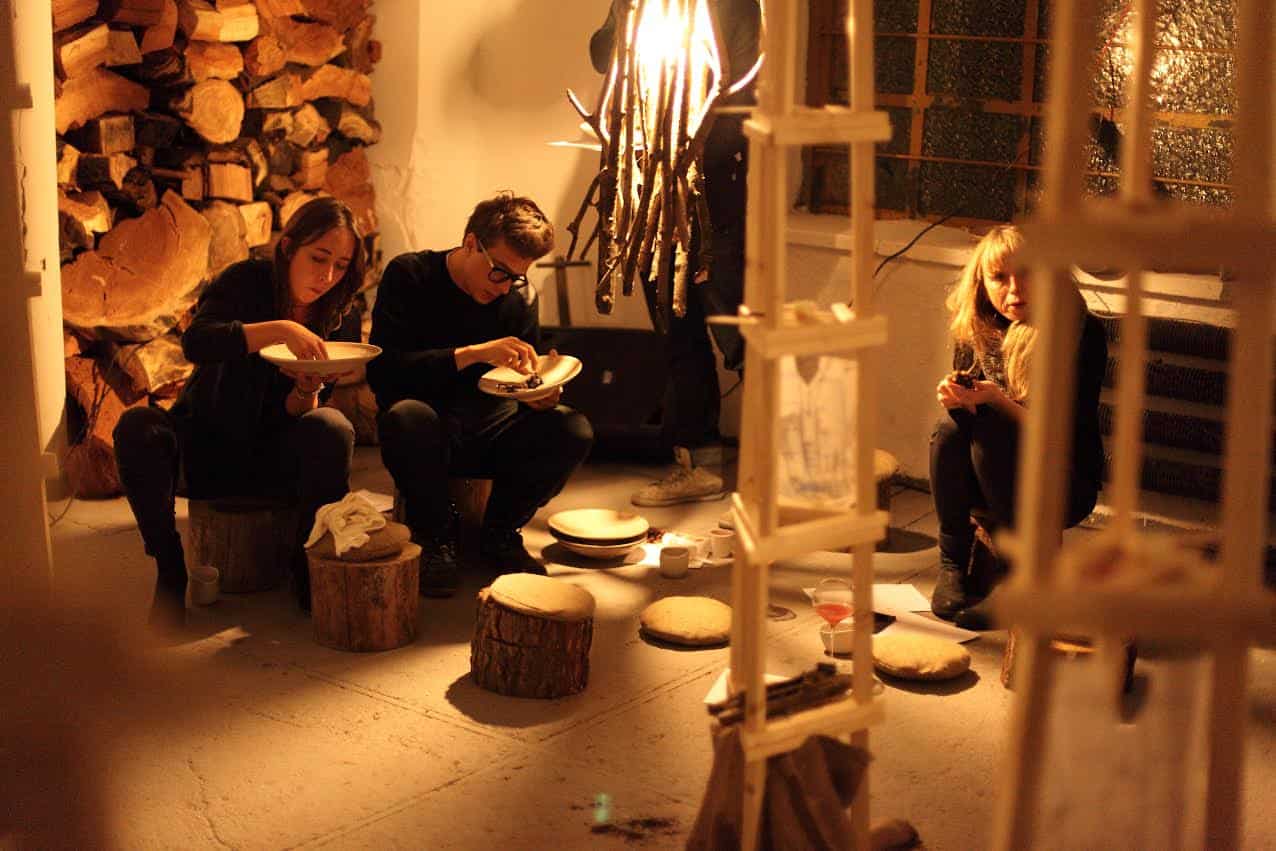 Food Think Tank, Instalacja Las, courtesy of Food Think Tank, 2015