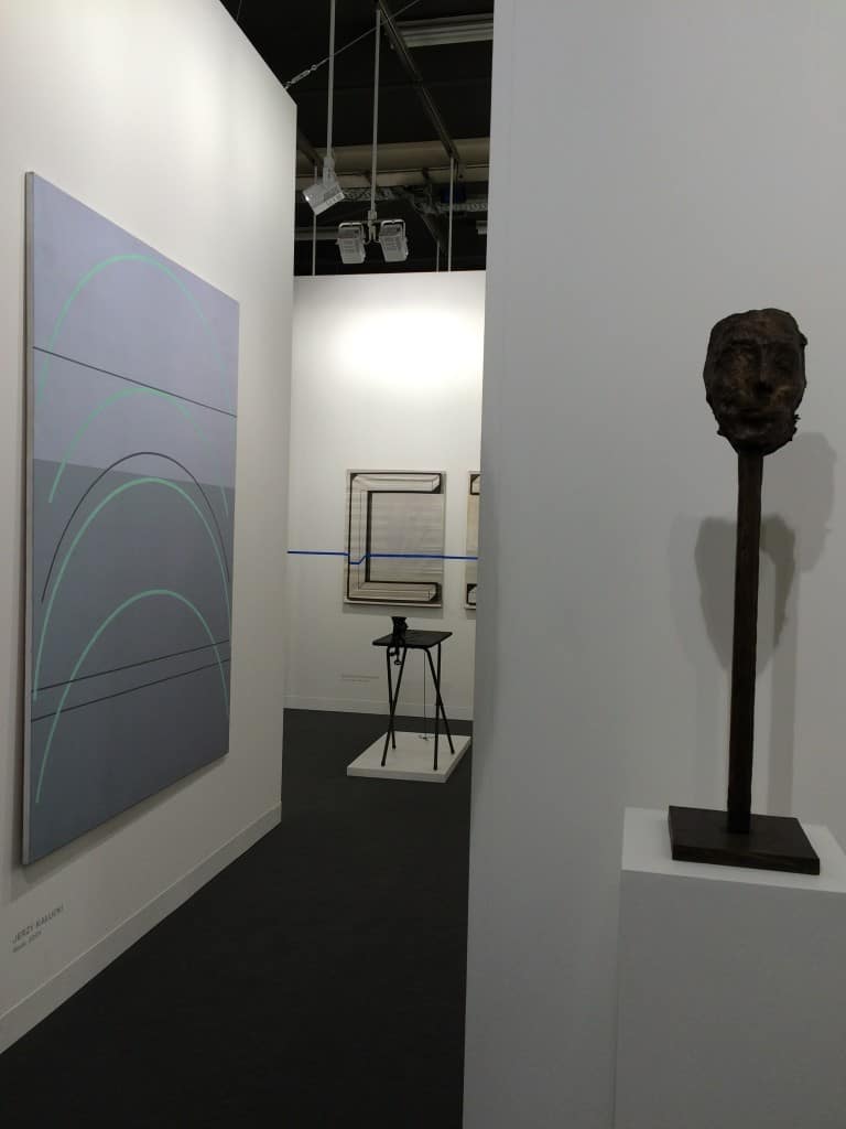 Jerzy Kałucki, Magdalena Abakanowicz, Art Basel 2016, photo Contemporary Lynx