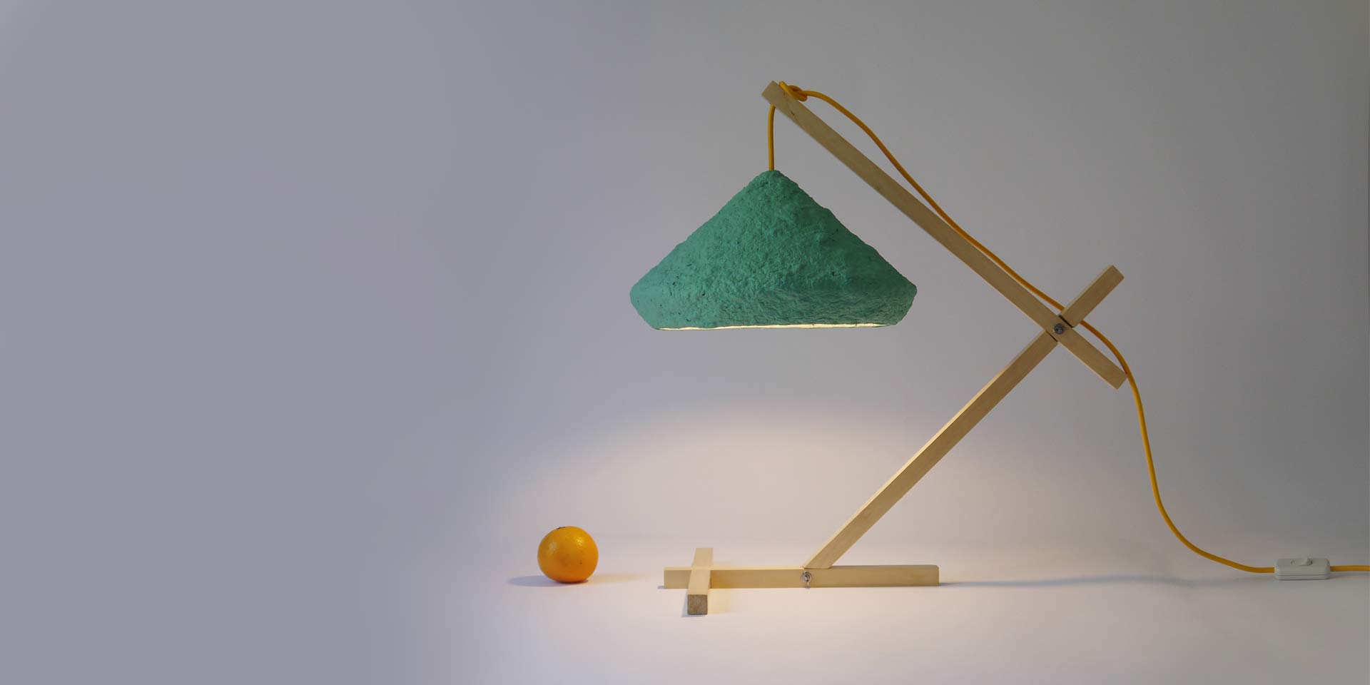 Desk lamp Mizuko Green by CreaRe Studio