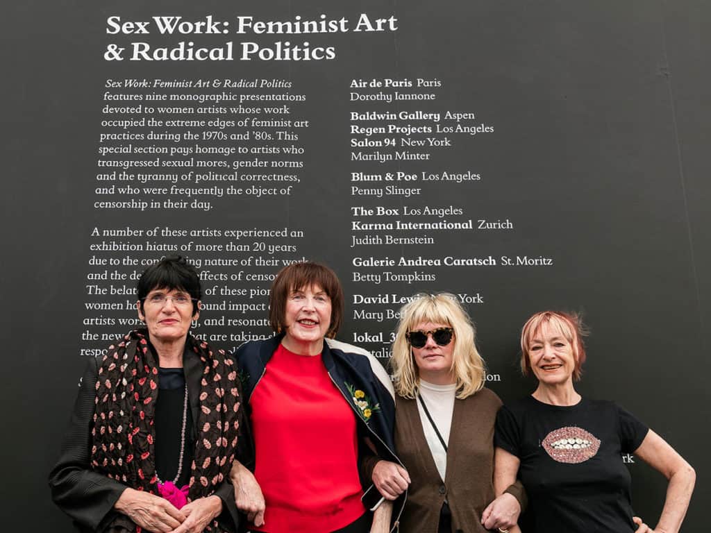 Sex Work, Frieze London 2017, Photo by Mark Blower. Courtesy of Mark BlowerFrieze.