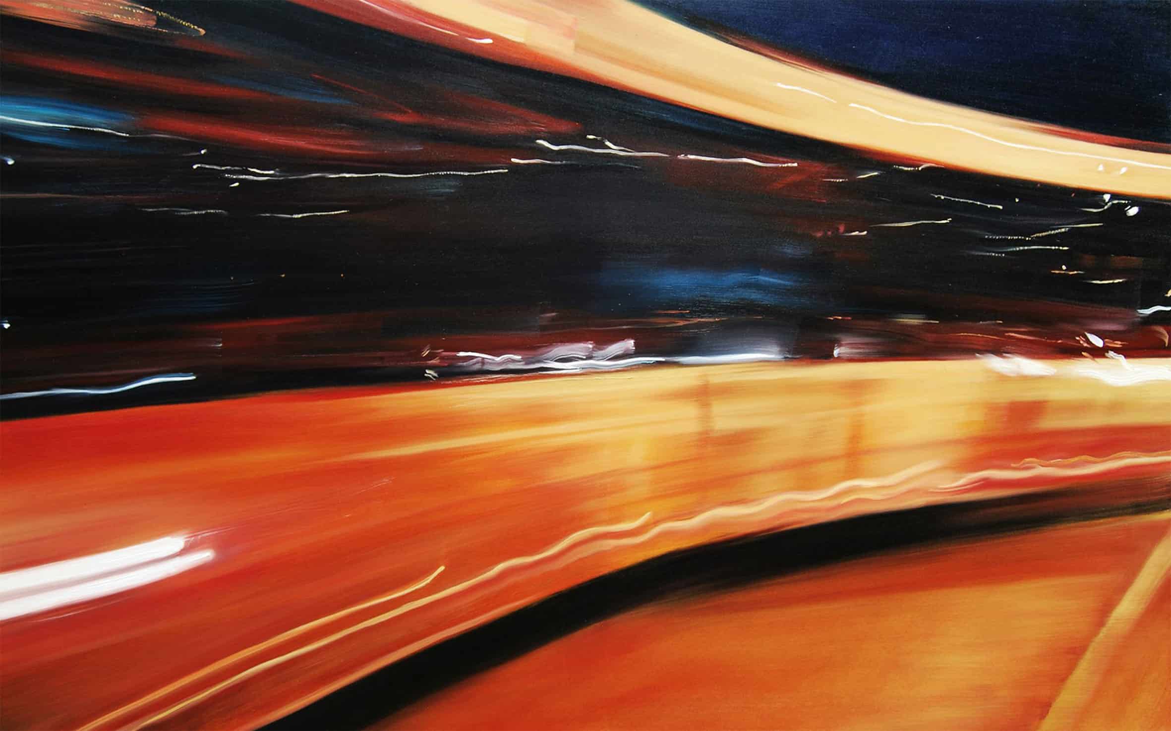 Spaces disclosed, XVII, oil, canvas, 100x160, 2014