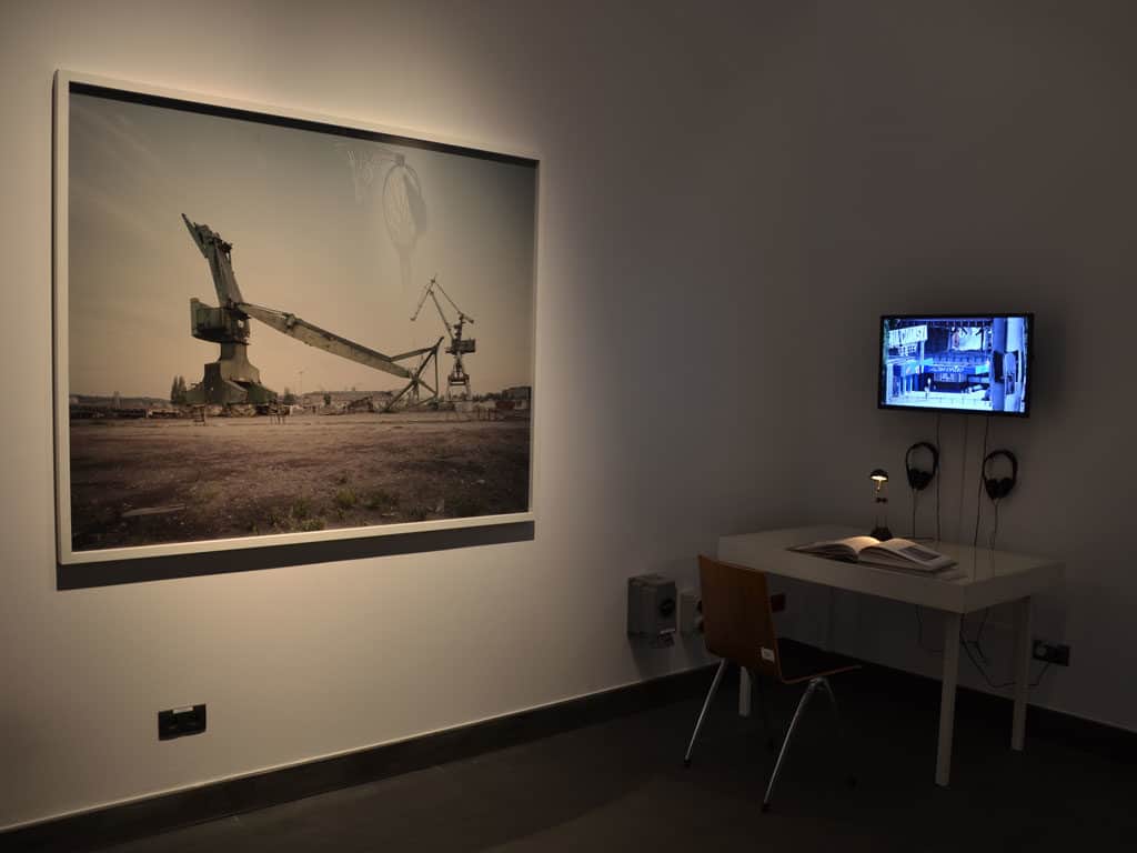 Michał Szlaga, Series Shipyard 1999 – 2014, photo, 180x140 cm, video, 2014