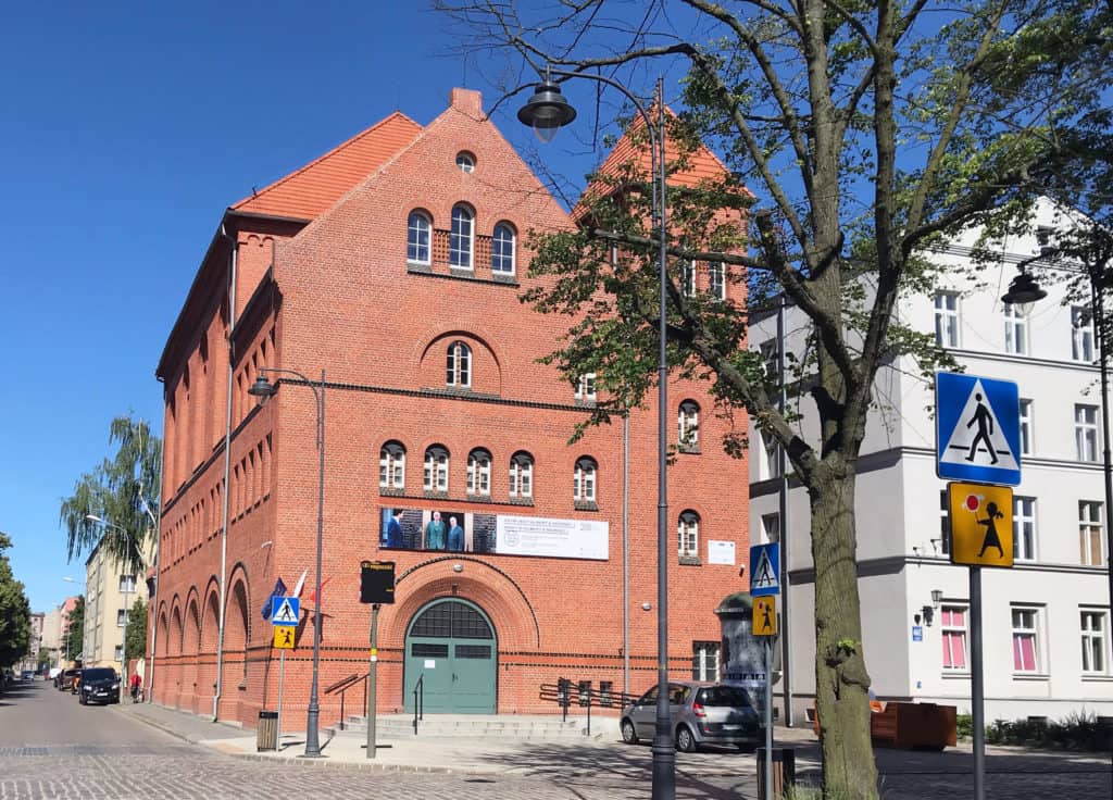 LAZNIA CCA , the building at Gdansk-Dolne Miasto, photo Jadwiga Charzyńska