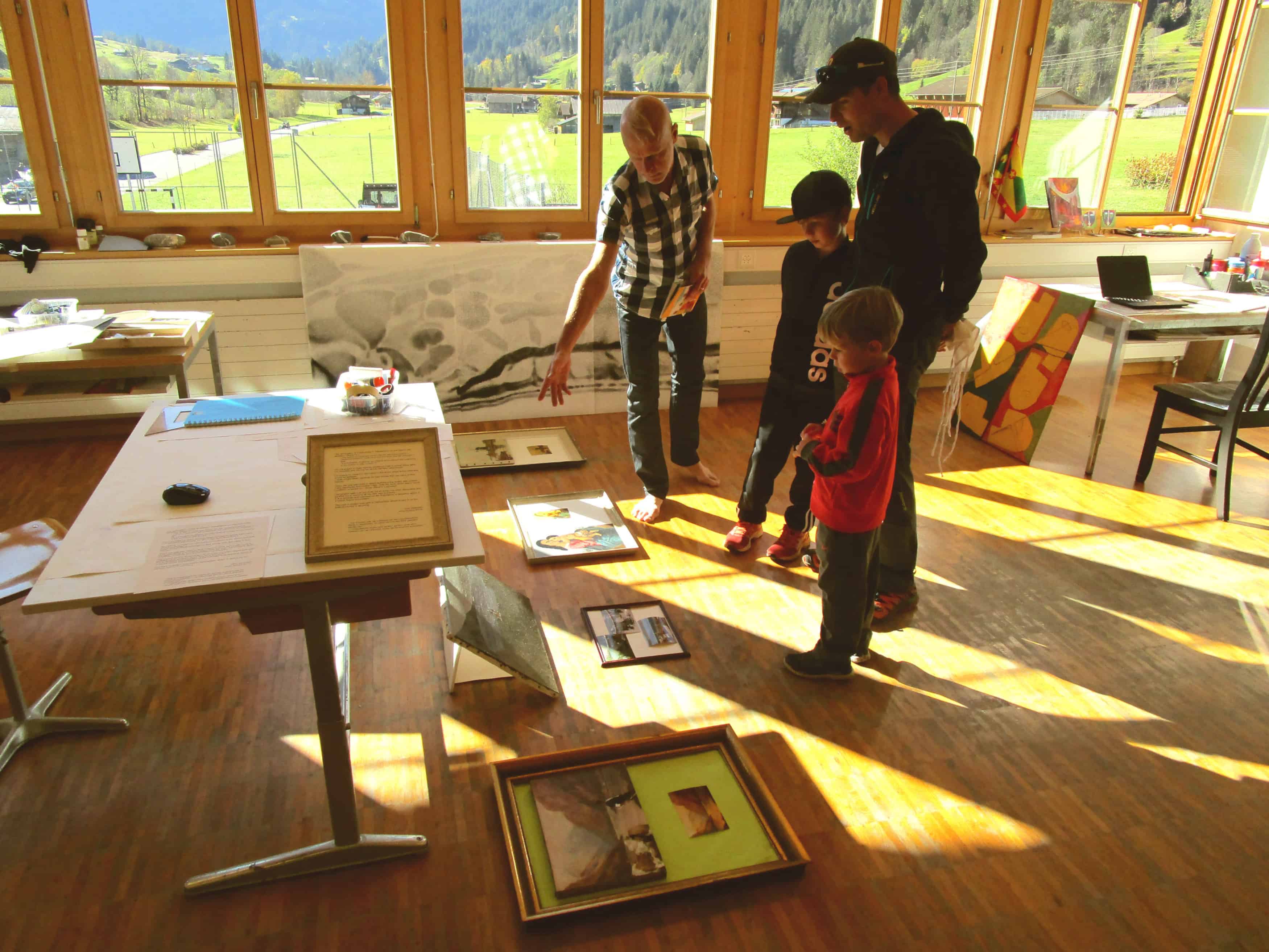 Contemporary Art Residencies in the Swiss Alps, The Alpine village of Feutersoey