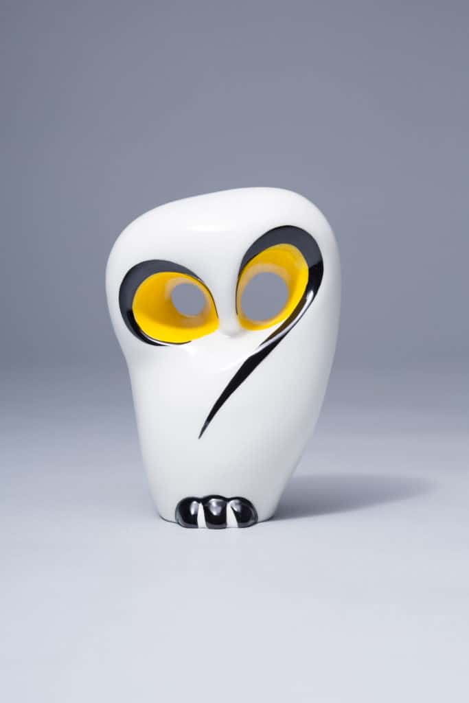 ‘Owl’ by Hanna Orthwein. Courtesy of AS Ćmielów Porcelain Manufactory.