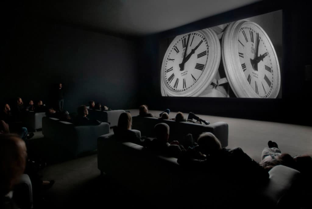 Christian Marclay, The Clock, 2010, Single-channel video installation, duration 24 hours © the artists, Tate Photography (Matt Greenwood)