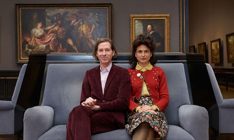 Wes Anderson and Juman Malouf in the Picture Gallery, Kunsthistorisches Museum Vienna, Courtesy ┬ę KHM-Museumsverband