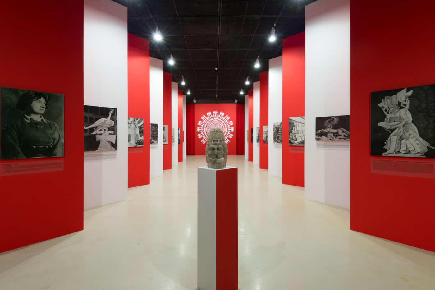 Exhibition view “Late Polishness. Forms of national identity after 1989” at Ujazdowski Castle Centre for Contemporary Art, photo: Bartosz Górka