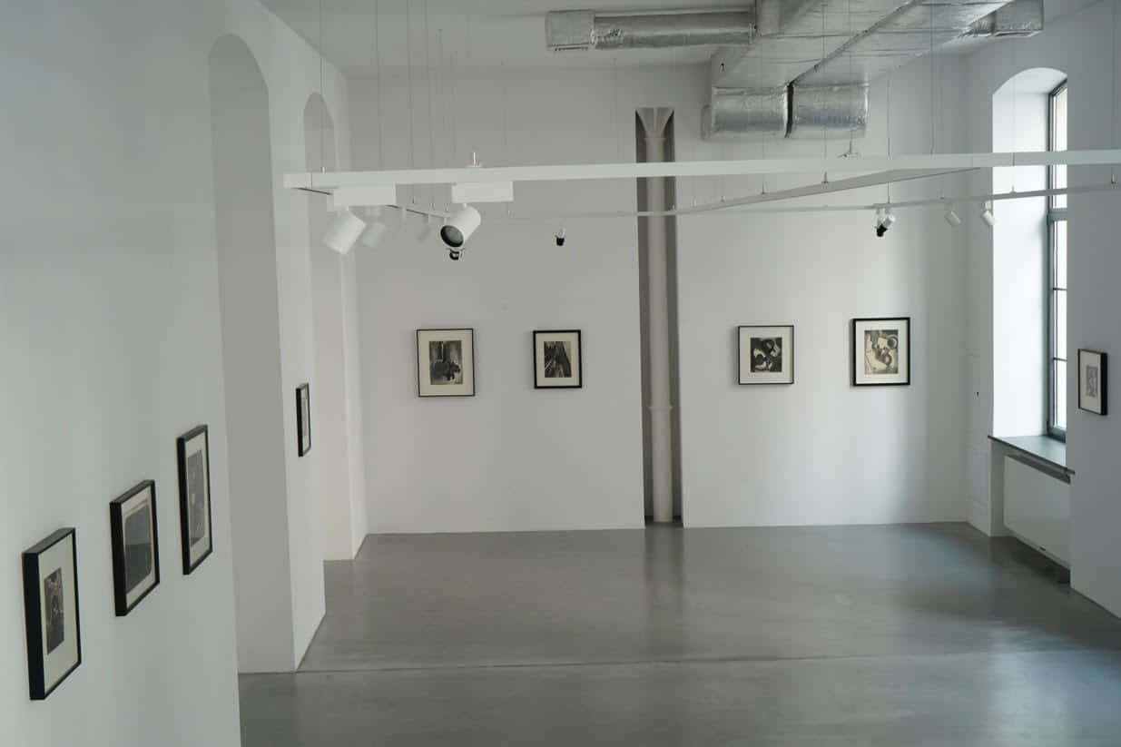 Karol Hiller, Heliographs, exhibition view, courtesy Olszewski Gallery