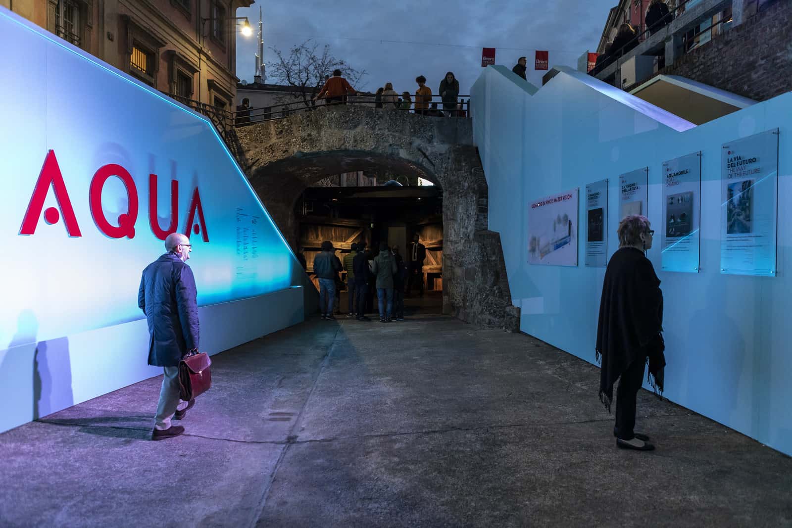 AQUA. La visione di Leonardo, Salone del Mobile 2019