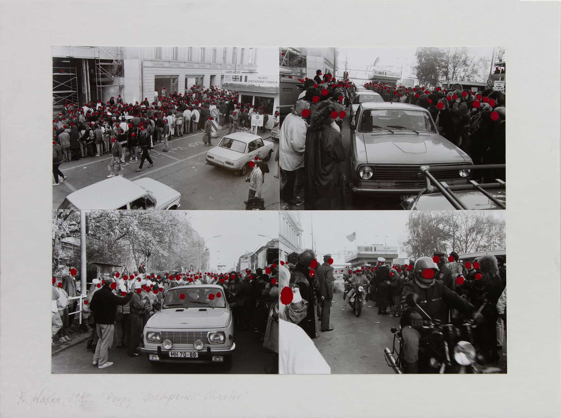 Ryszard Waśko, Poppy Checkpoint Charlie, 1989