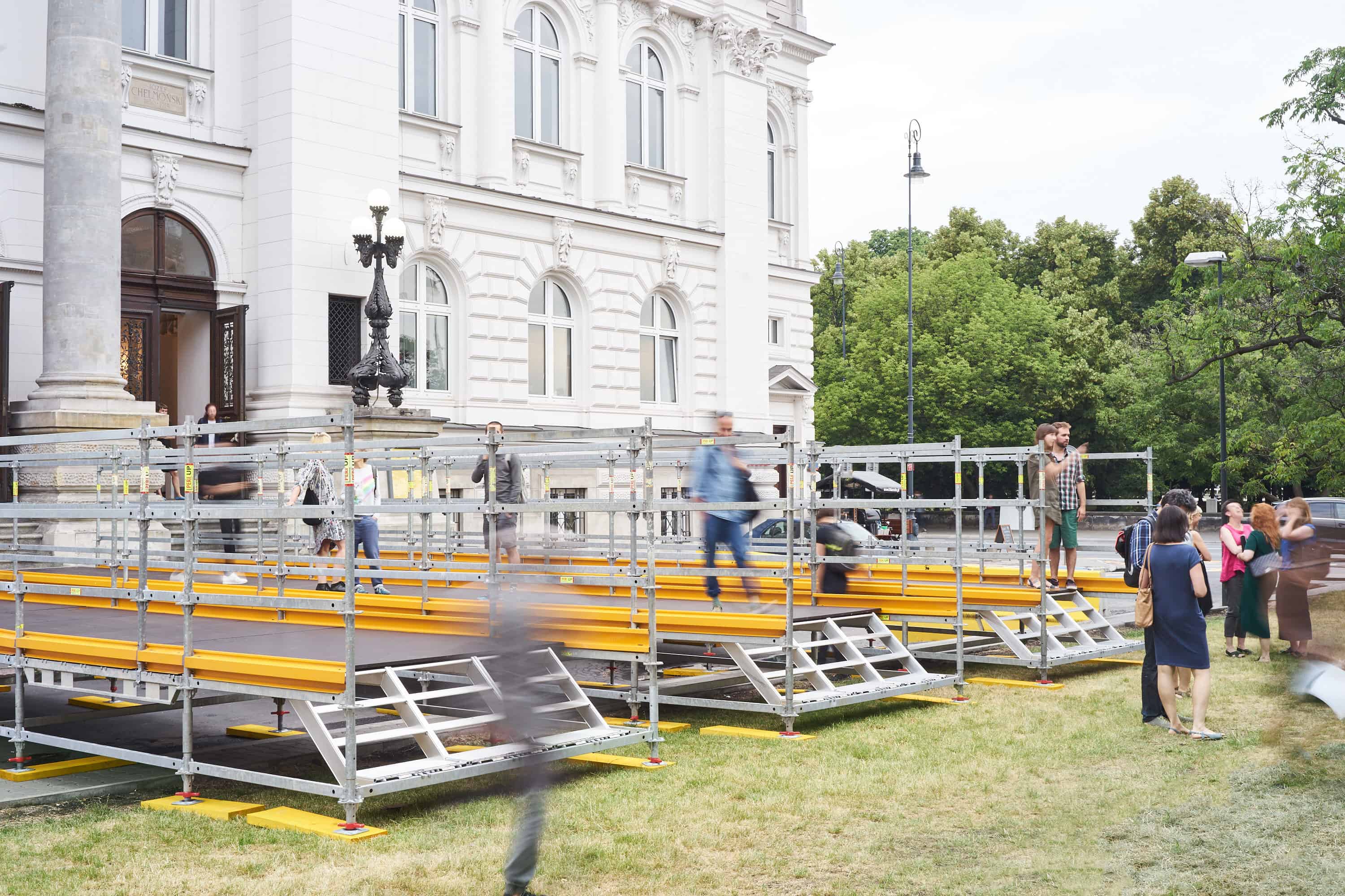 Zuza Golińska, Left, Right, Center, 2018, Zachęta National Gallery of Art