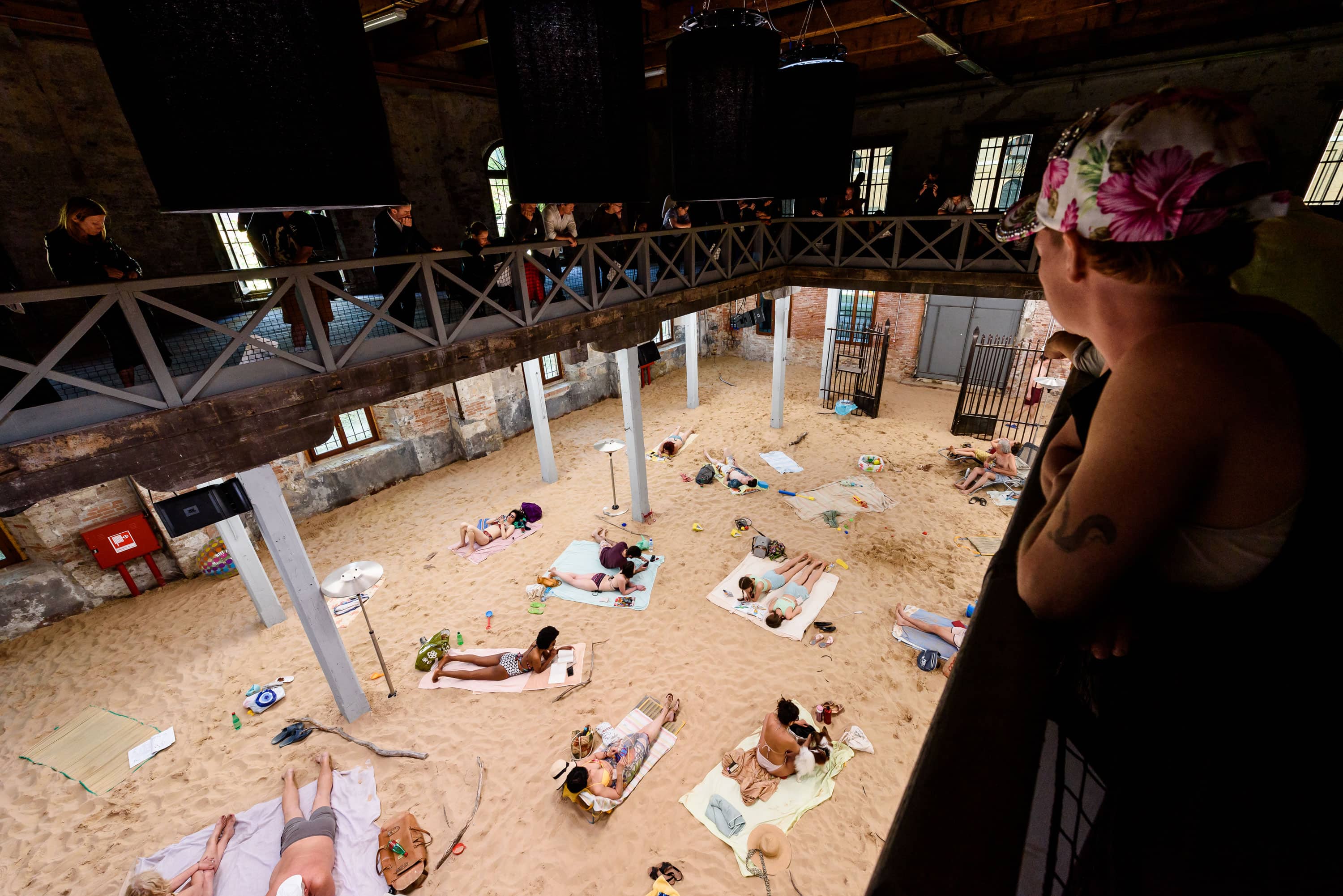 Sun & Sea (Marina). Opera-performance for 13 voices, Lithuania Pavilion, 58th International Art Exhibition - La Biennale di Venezia, MayYou Live In Interesting Times, Photo by: Andrea Avezzù, Courtesy: La Biennale di Venezia