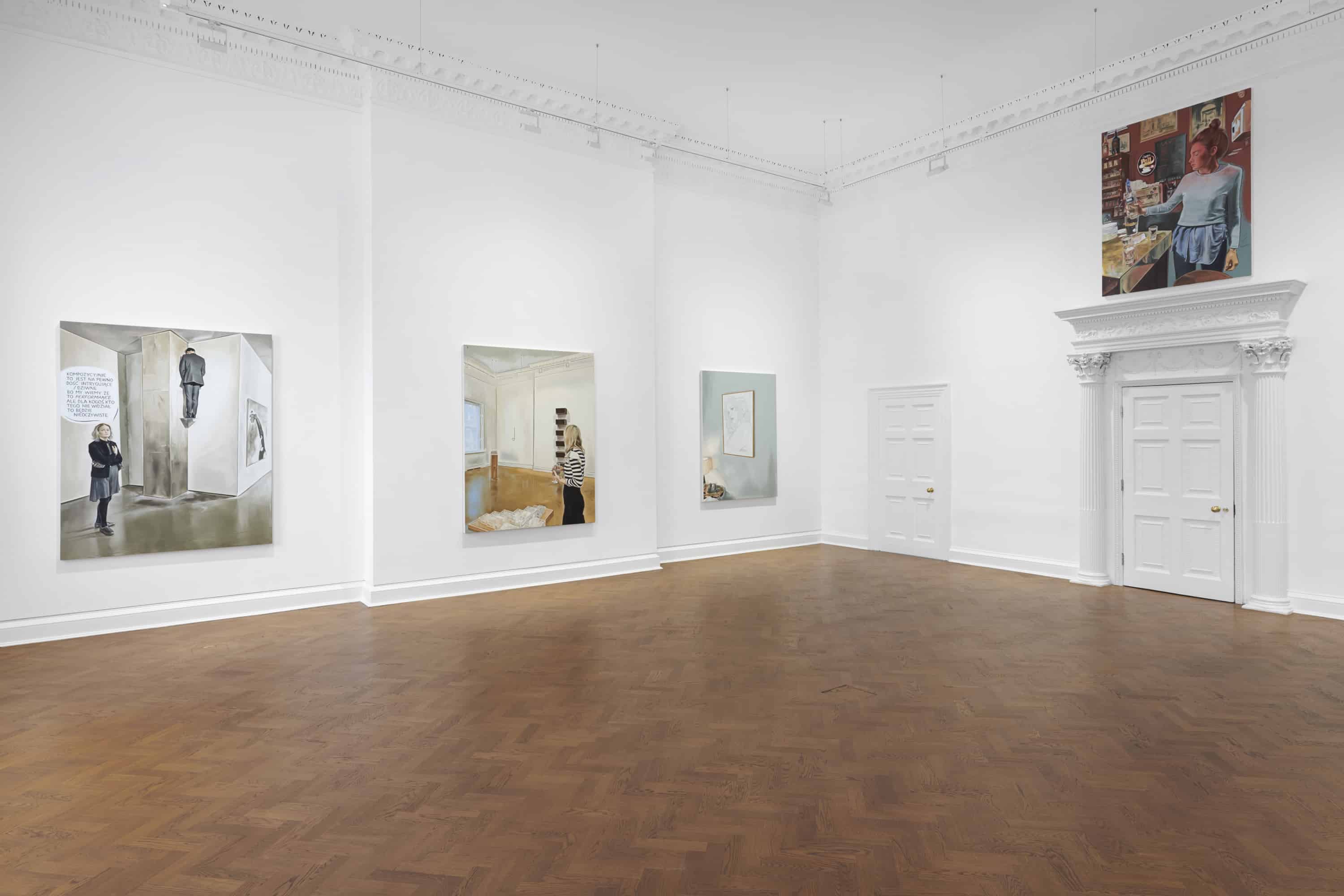 Marcin Maciejowski, exhibition, the Galerie Thaddaeus Ropac in London