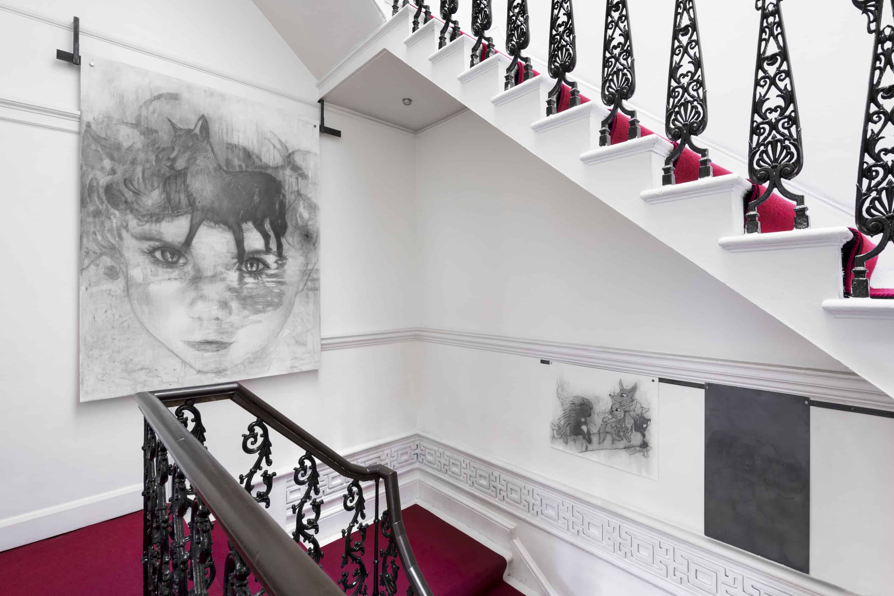 Margarita Gluzberg, "In Paradise" exhibition, Pushkin House, London, courtesy of the artist. Photo: Thierry Bal