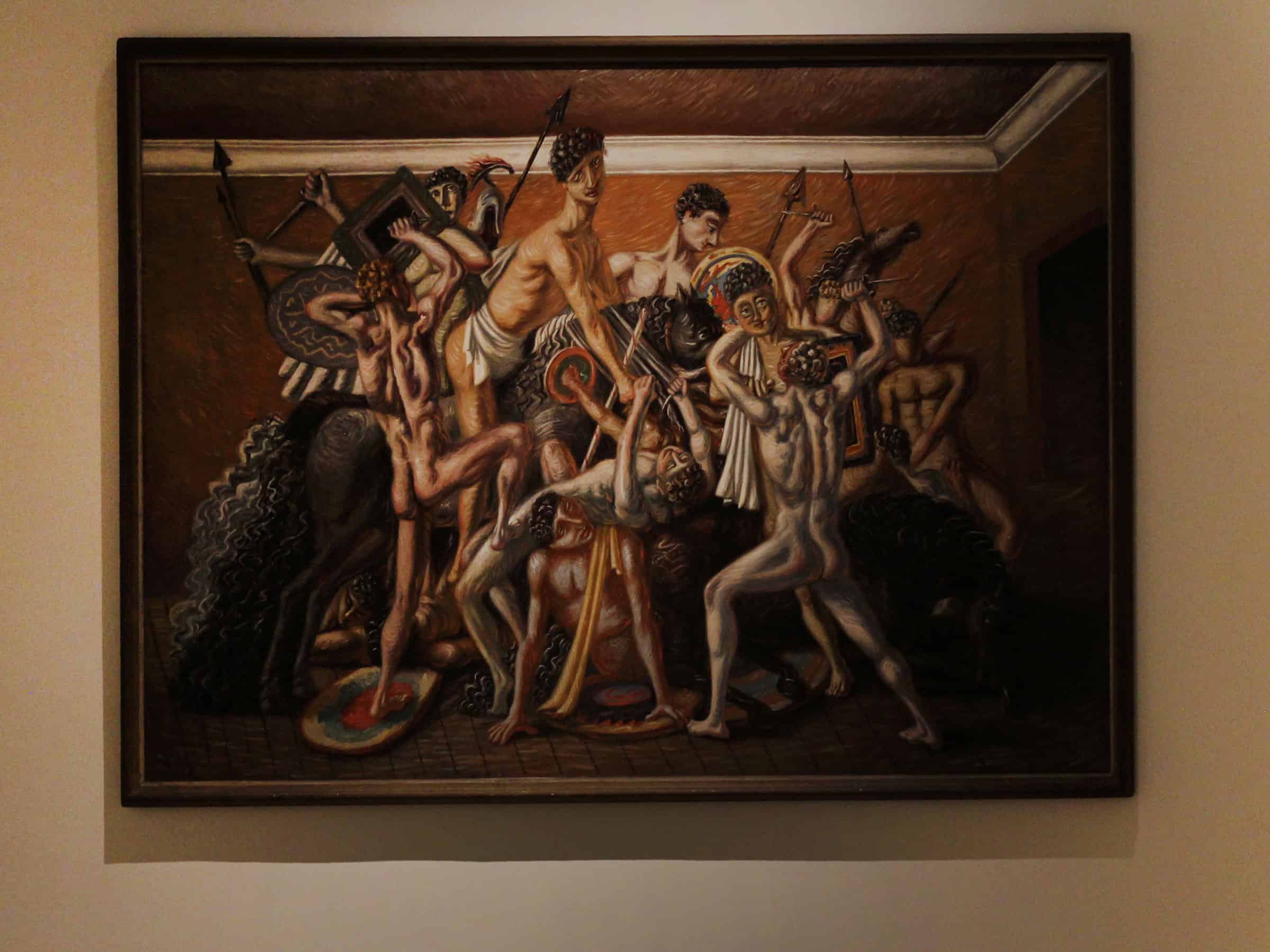 De Chirico:– Metaphysical Painting, influencing Surrealists, and admiration for classicism, Palazzo Reale, Milan, photo by Dobrosława Nowak