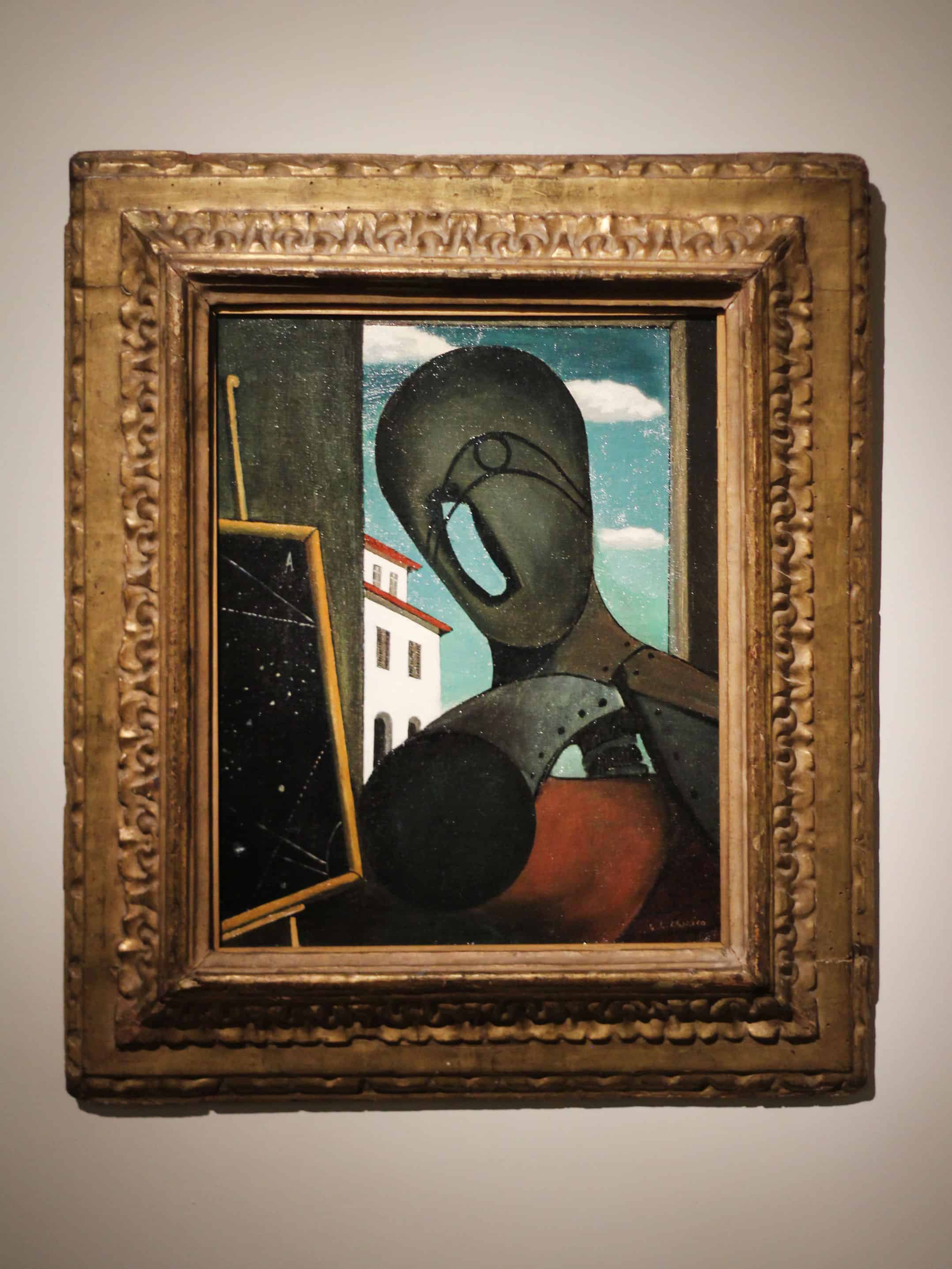 De Chirico:– Metaphysical Painting, influencing Surrealists, and admiration for classicism, Palazzo Reale, Milan, photo by Dobrosława Nowak