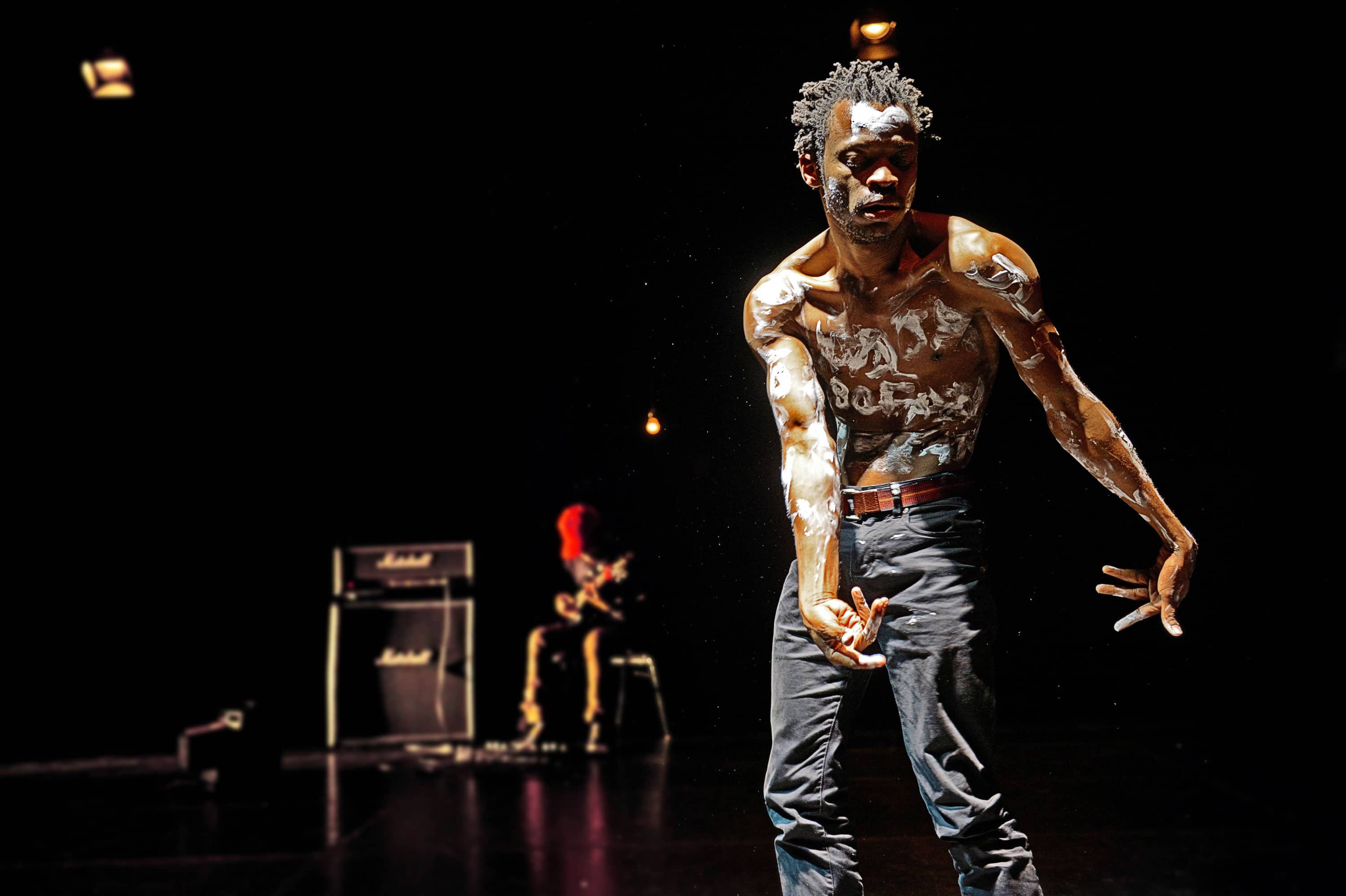 Faustin Linyekula, Performace View, Photo © Andreas Etter, Courtesy Tate Modern