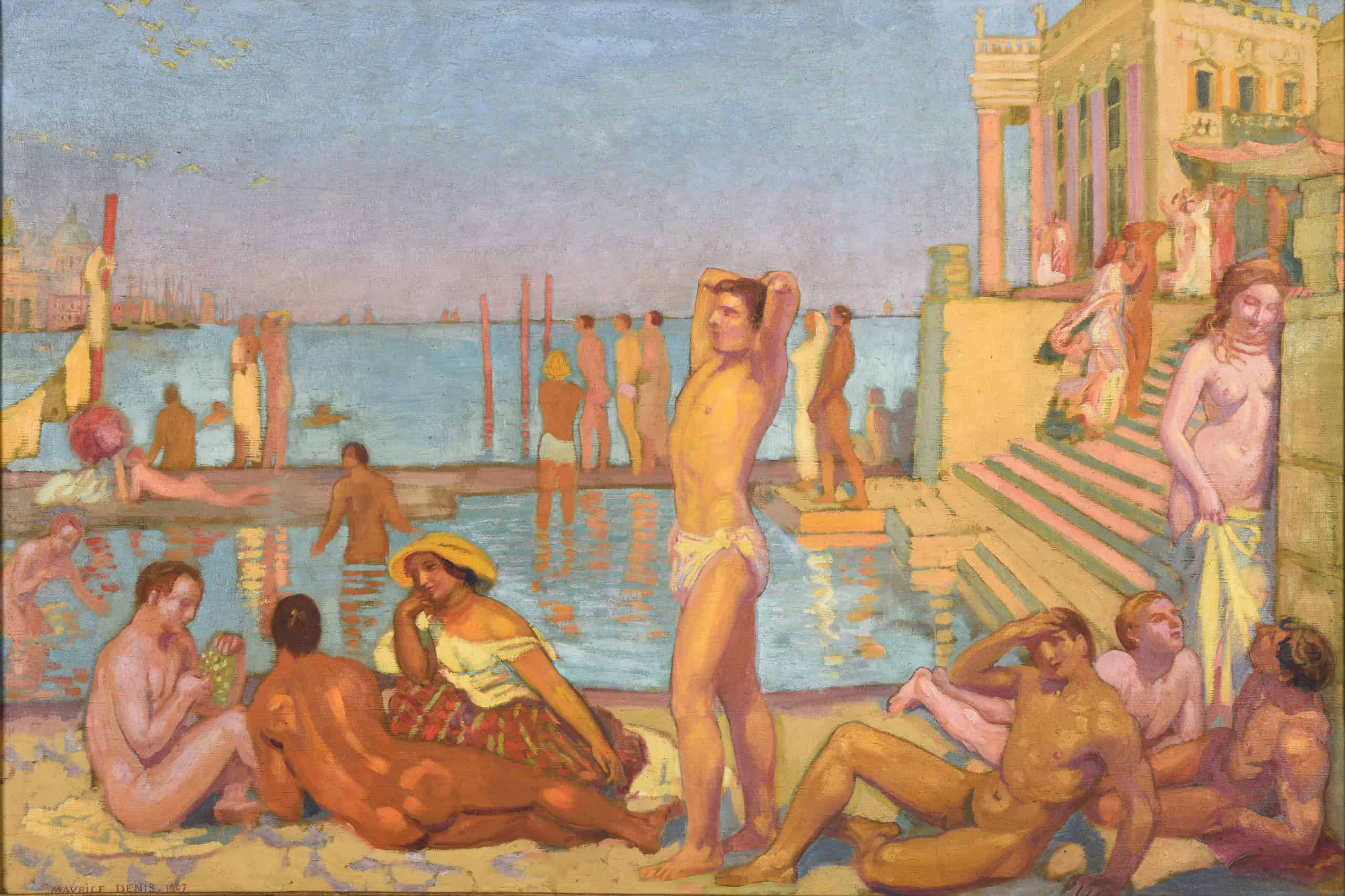 Maurice Denis, Les Captifs, 1907, musée des Beaux-Arts, Nachlass Paul Jamot, 1939, © Christian Devleeschauwer