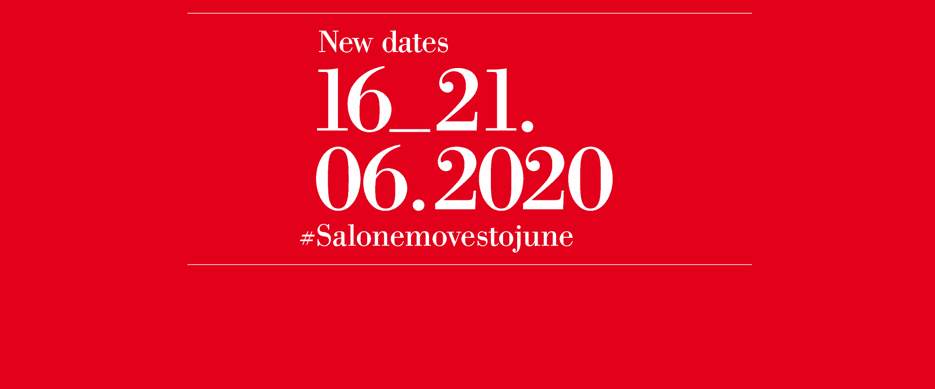 Salone del Mobile 2020