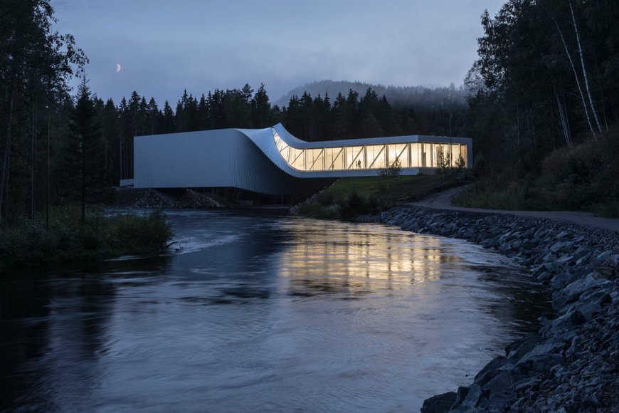 “The Twist” museum in Kistefos, Norway; photo by Laurian Ghinitoiu, Source: inexhibit