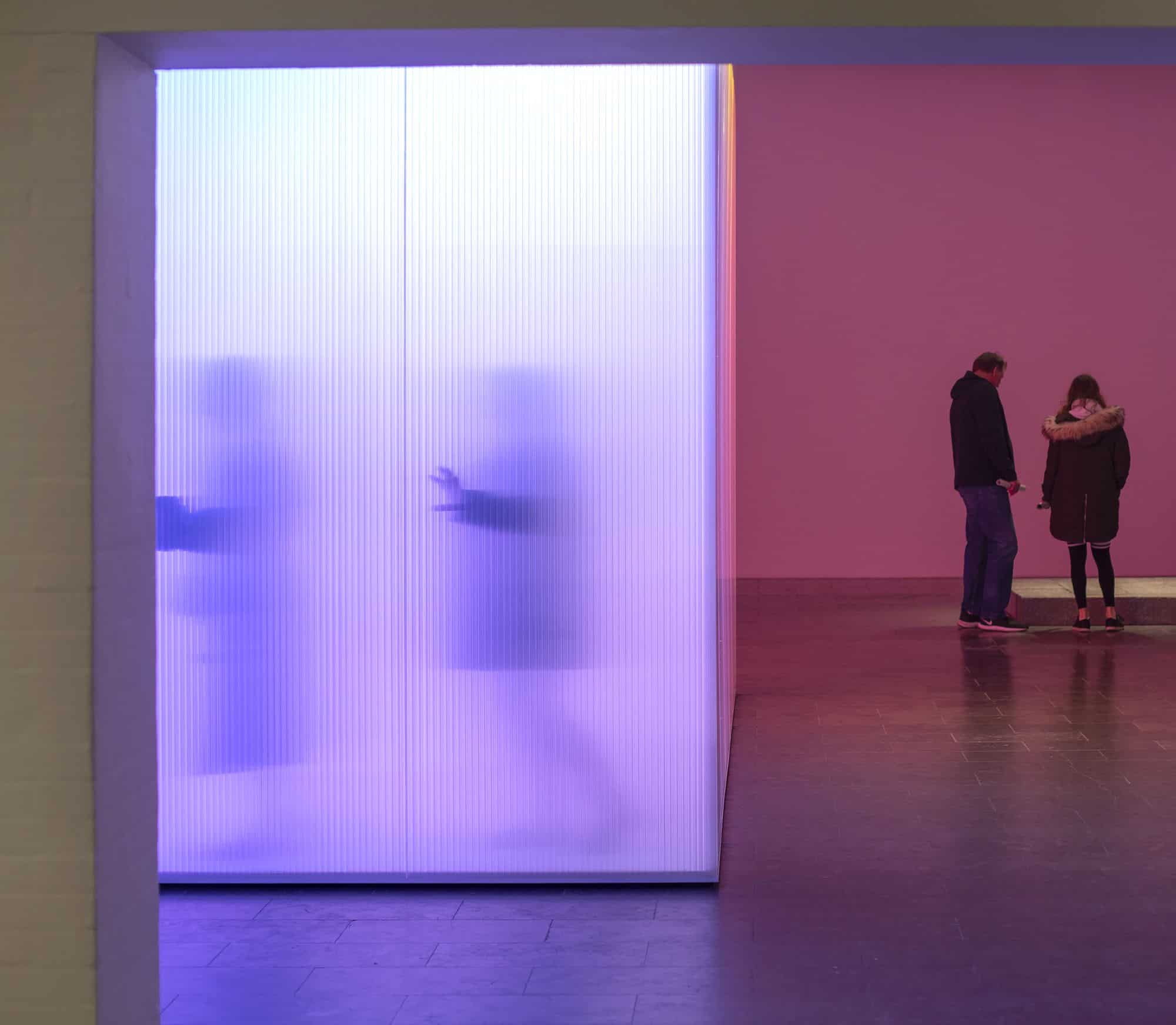 Ann Veronica Janssens, HOT PINK TURQUOISE, Louisiana Museum of Modern Art