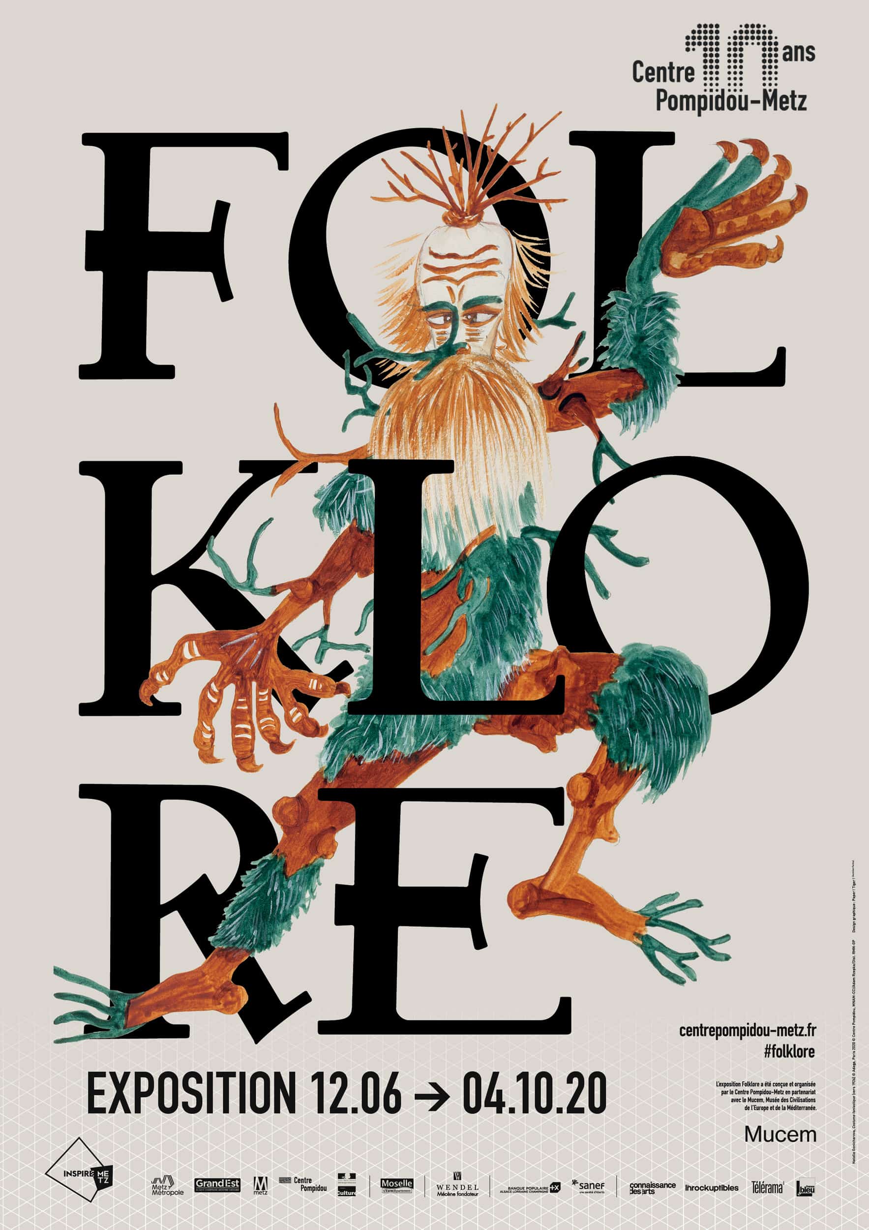 "Folklore" group exhibition, Centre Pompidou Metz