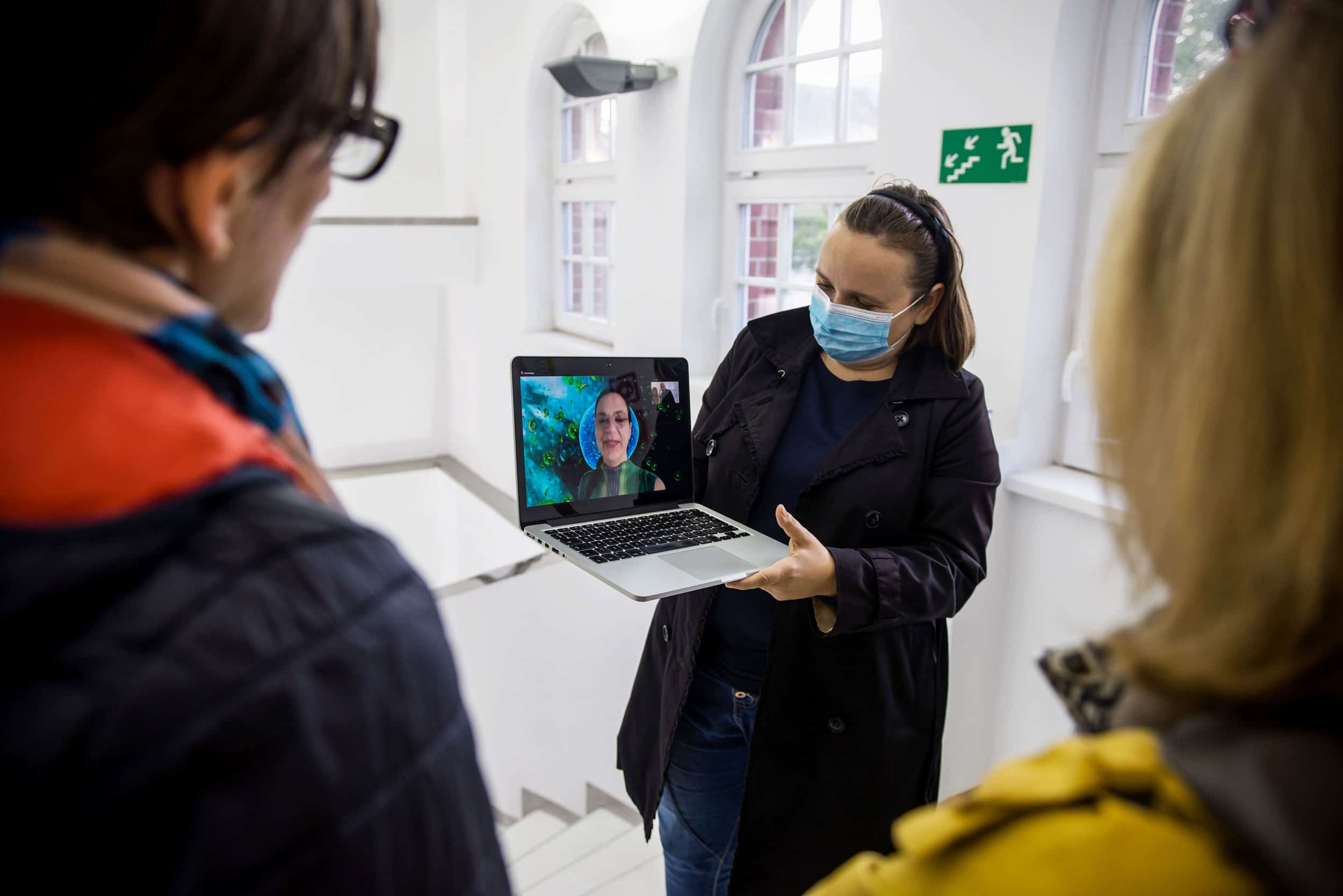 Victoria Vesna, %22Noise Aquarium%22, Gdansk’s Lazna Centre for Contemporary Art, photo: Adam Bogdan