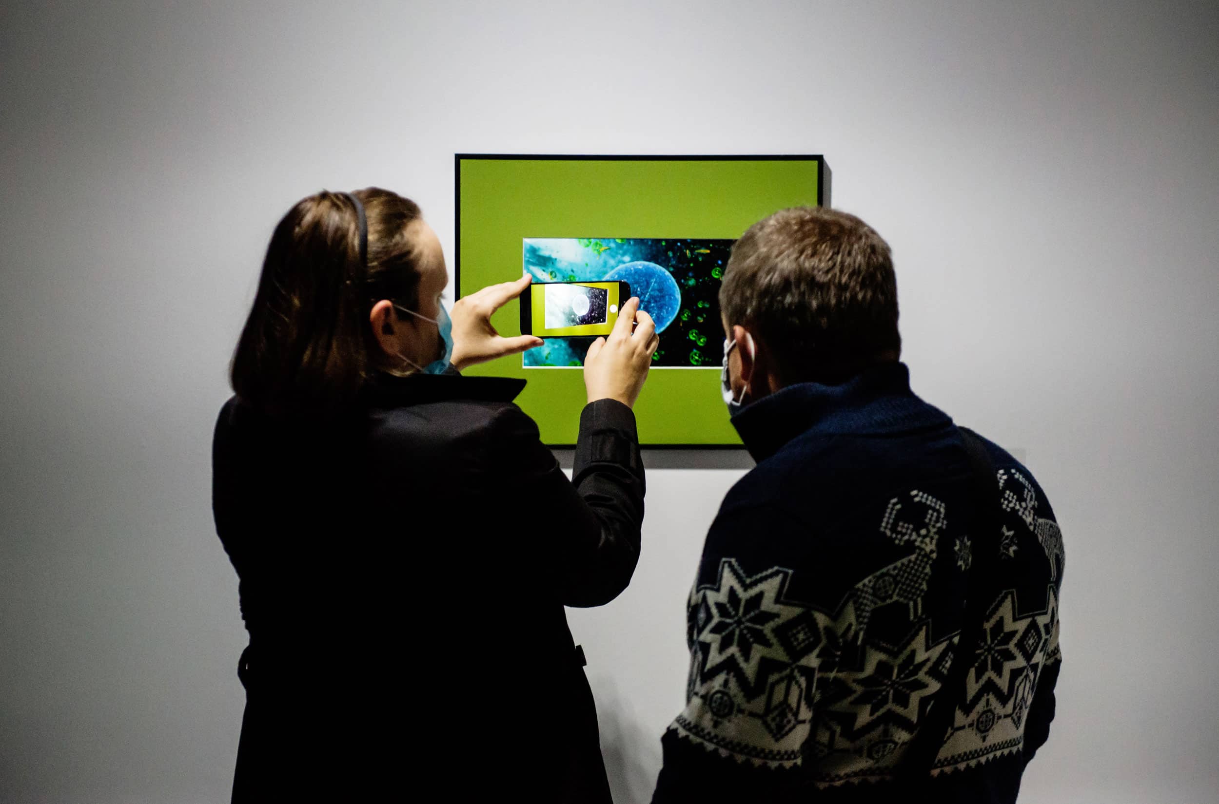 Victoria Vesna, "Noise Aquarium", Gdansk’s Lazna Centre for Contemporary Art, photo: Adam Bogdan