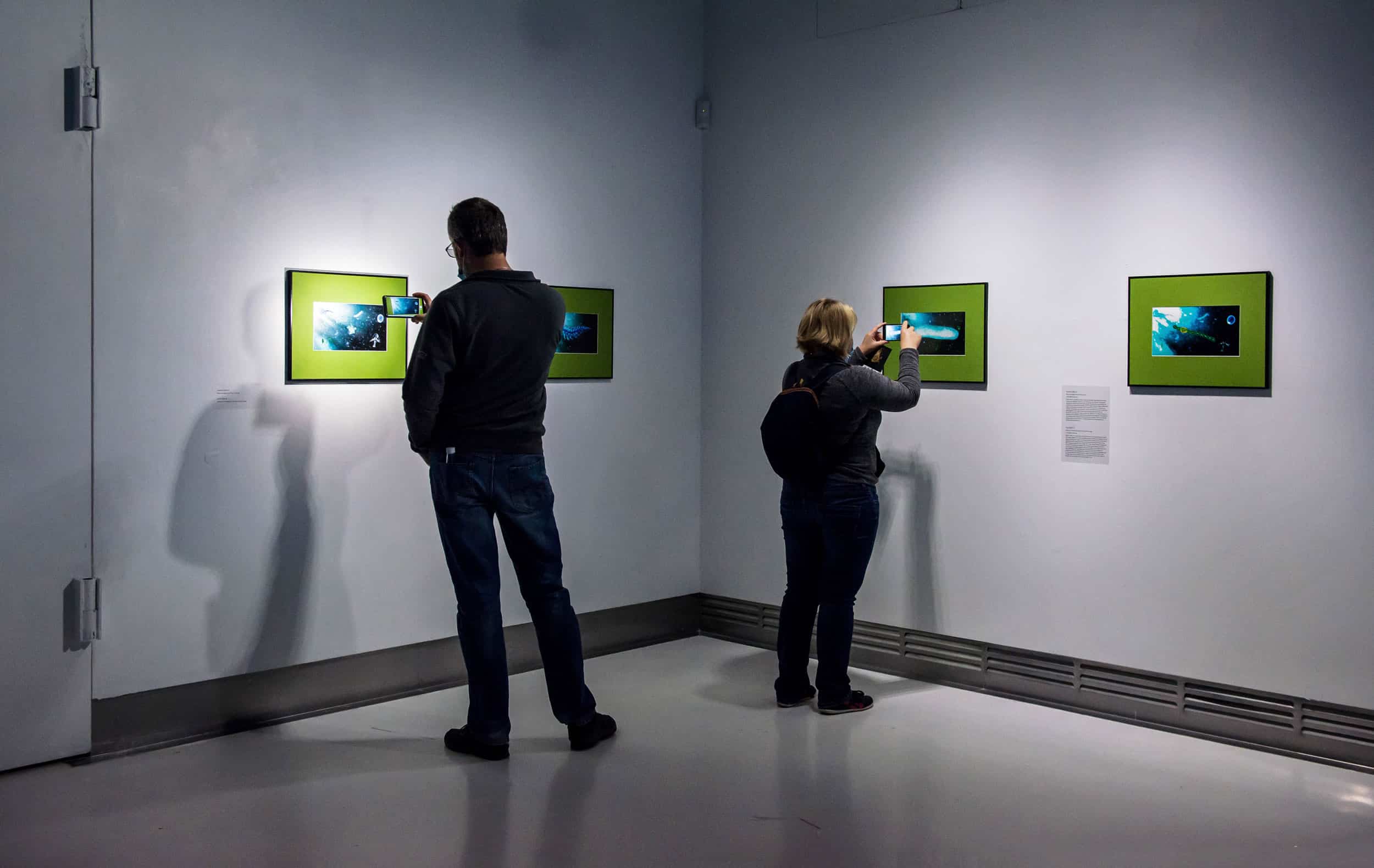 Victoria Vesna, "Noise Aquarium", Gdansk’s Lazna Centre for Contemporary Art, photo: Adam Bogdan