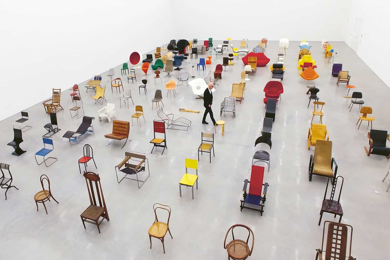 „Chair Times. A history of seating”, dir. Heinz Bütler, Hook Films, Courtesy of vitra