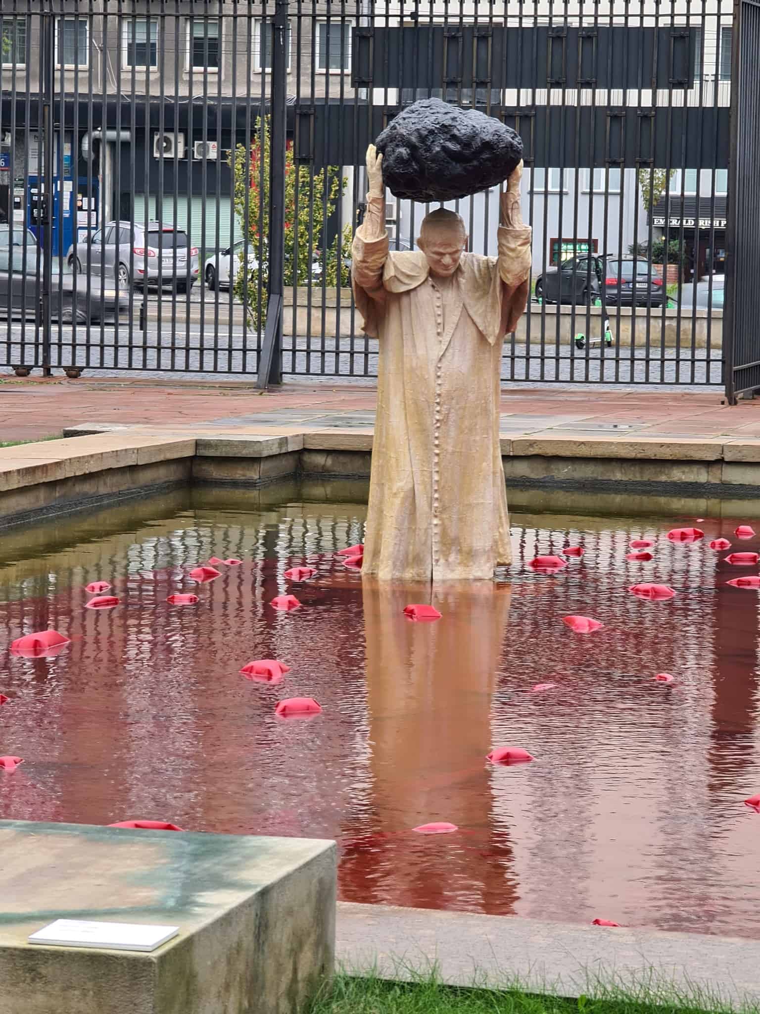 Jerzy Kalina's statue, photo: Krzysztof Gonciarz