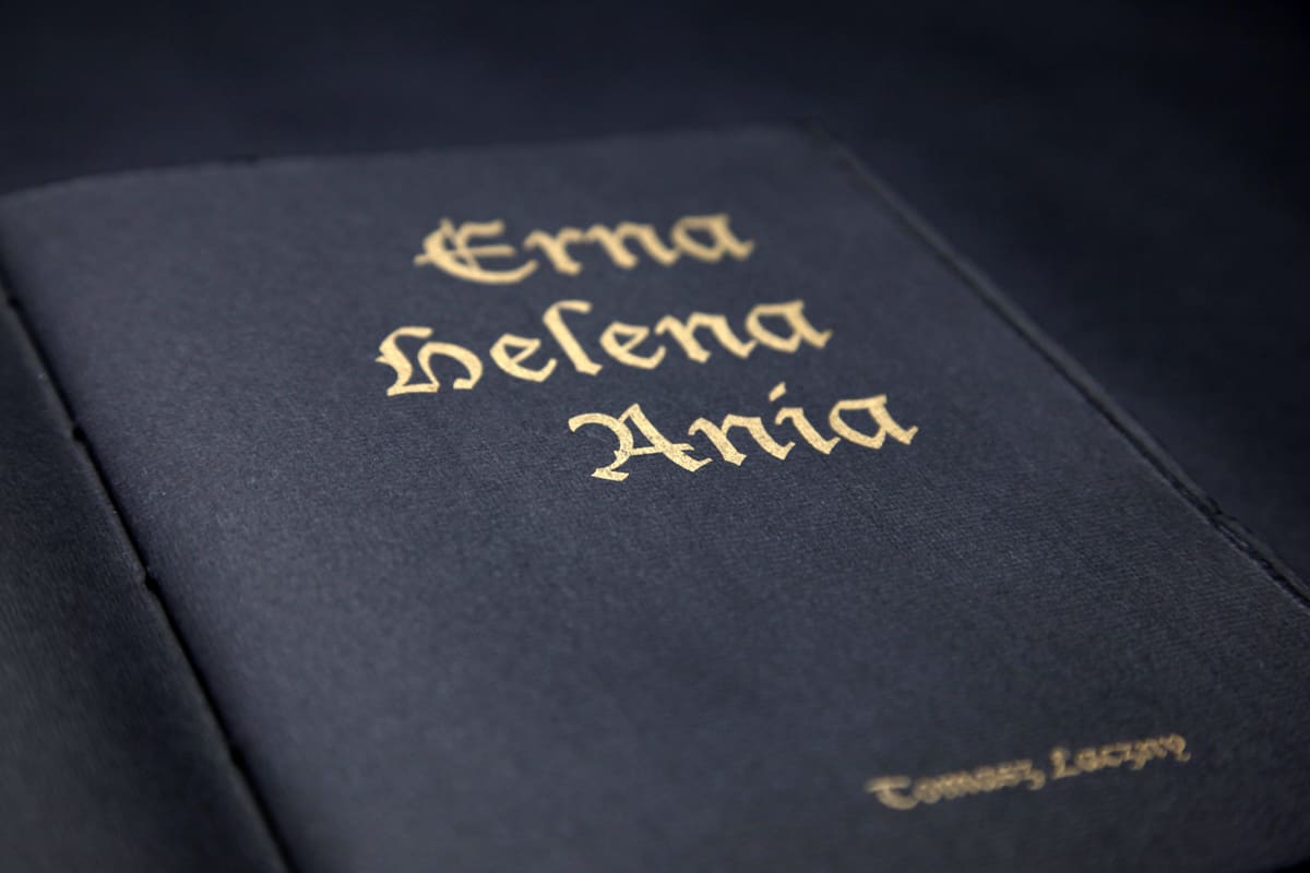 Tomasz Laczny, 'Erna Helena Anna' artbook