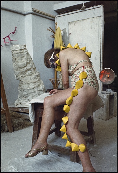 Zofia-Kulik-Instead-of-Sculpture-Lady-Haline-and-Cones-1968