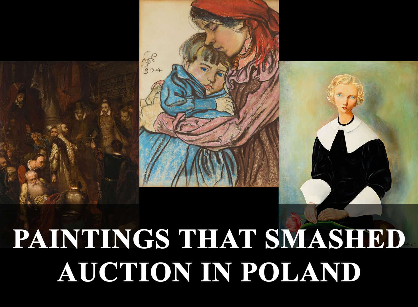 paintings that smashed auction in Poland