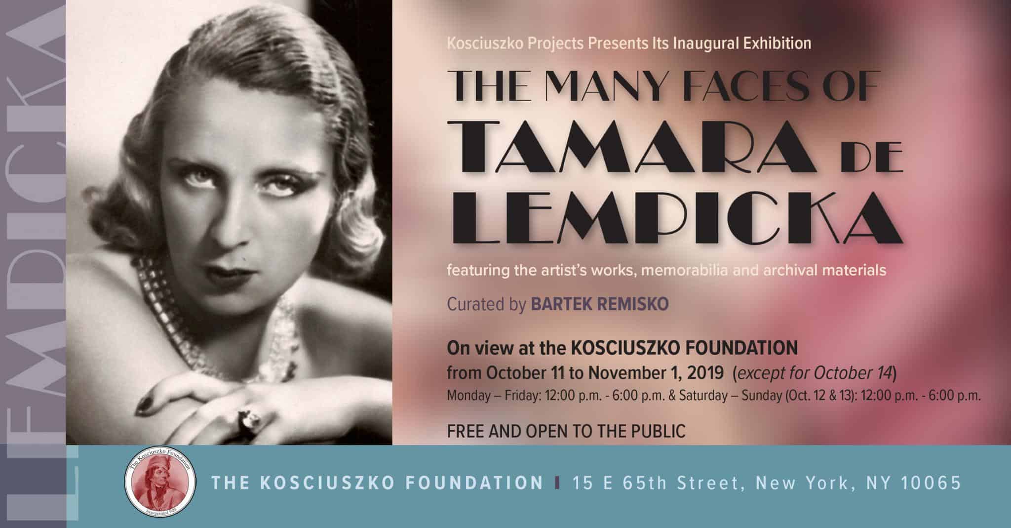 Tamara de Lempicka exhibition