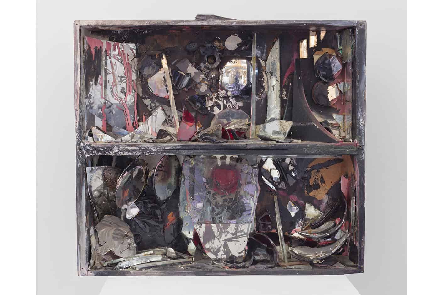 Carolee Schneemann, Controlled Burning Fireplace, 1963–1964, courtesy of the Estate of Carolee Schneemann, Galerie Lelong & Co., Hales Gallery, and P•P•O•W, New York © Carolee Schneemann