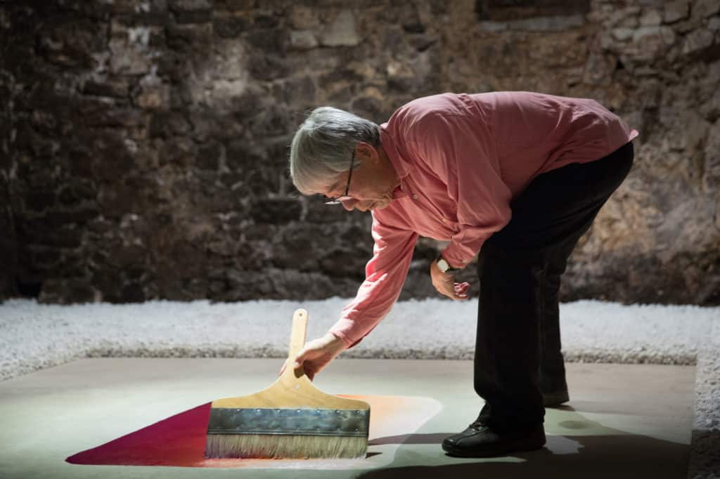 Lee Ufan, Castello di Ama per l’Arte Contemporanea, photo by Alessandro Moggi