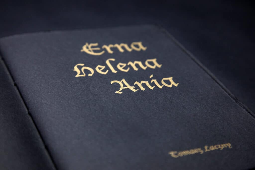 Tomasz Laczny, 'Erna Helena Anna' artbook