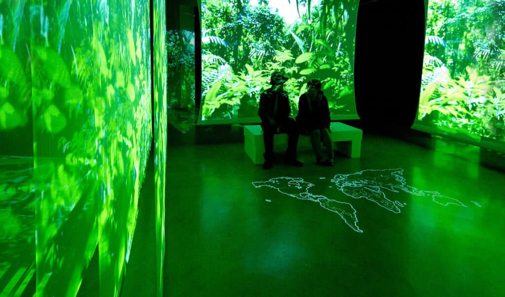 Small Global, installation view, MU Hybrid Art House, Eindhoven, Netherlands, 2008, Photo Courtesy Mike Faulkner and D-Fuse